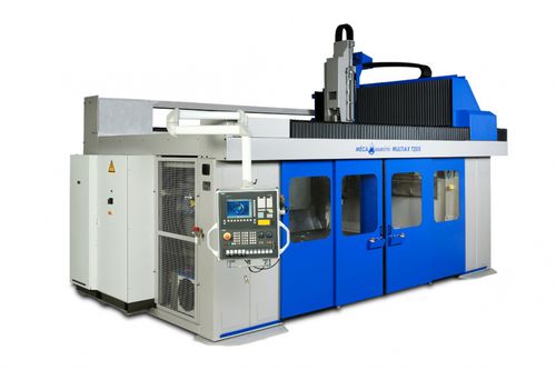 Centro de usinagem CNC - T SERIES - MECANUMERIC - de 5 eixos / vertical / para compósitos