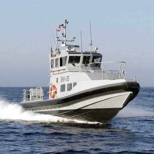 Barco profissional barco salva-vidas - ALUSAFE 1300 MK II - Maritime Partner AS - barco utilitário / com motor de centro hidrojato / a diesel
