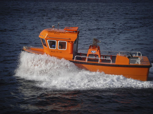 Barco profissional barco salva-vidas - WEEDO 710 - Maritime Partner AS - barco de trabalho / rebocador / com motor de centro