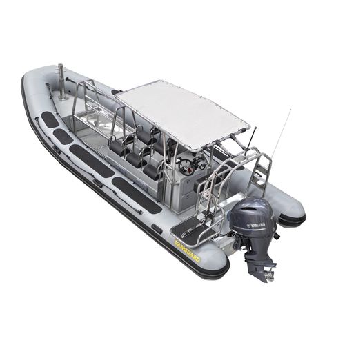 Barco profissional barco salva-vidas - TX-760 - Vanguard International - barco auxiliar para mergulho / com motor de popa / barco inflável semirrígido