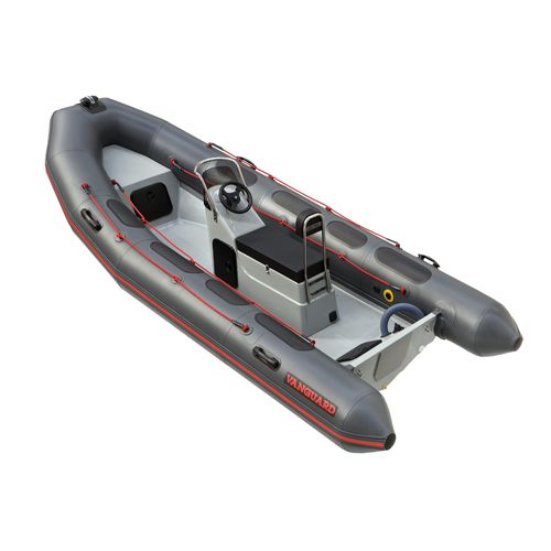 Barco inflável com motor de popa - DR-450 - Vanguard International - semirrígido / open / esportivo