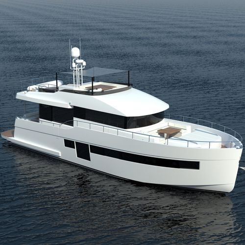 Iate a motor de cruzeiro - 700 - Sundeck Yachts AG - trawler / com flybridge / 7 cabines