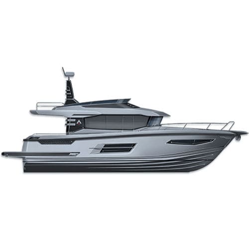 Lancha Express Cruiser com motor de centro - COMMUTER 48 - ARCTIC Boats - a diesel / com casa do leme / 1 cabine