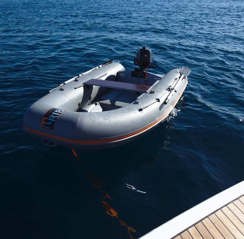 Barco inflável com motor de popa - F-RIB 275 - F-RIB - semirrígido / dobrável / open