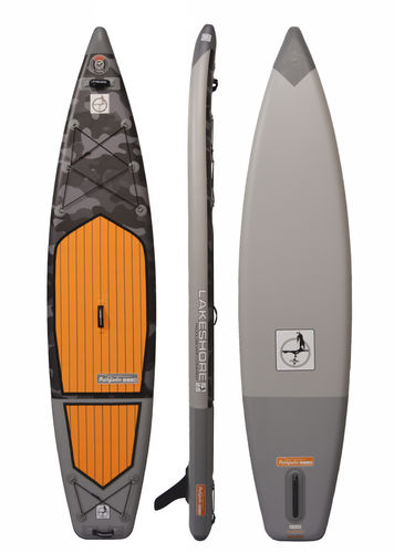 Prancha de SUP inflável - PATHFINDER - Lakeshore Paddleboard Company - Allround / para adulto / multicolor