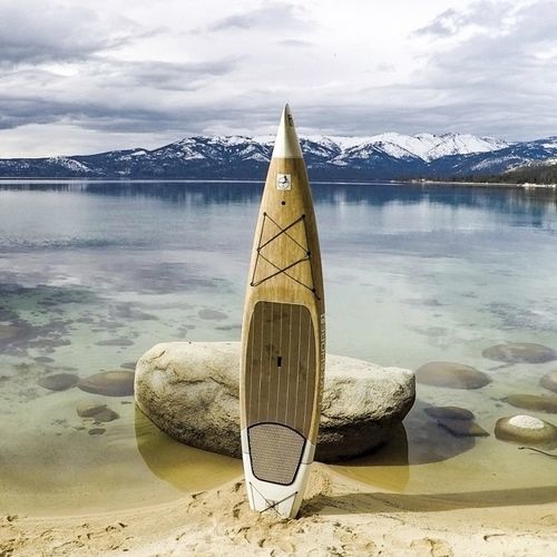 Prancha de SUP Allround - WET WOODY - Lakeshore Paddleboard Company - para adulto / multicolor / individual