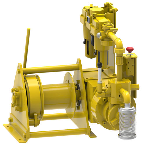 Guincho para navio - A30 H / A30 L / A30 M - Emce Winches - rebocador / elétrico / de tambor simples