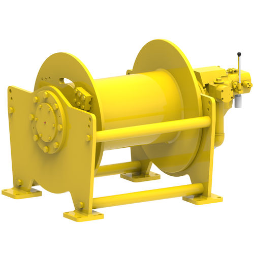 Guincho para navio - OAW GP16 series - Emce Winches - rebocador / pneumático / de tambor simples