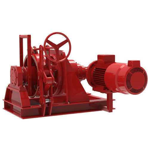 Molinete hidráulico - P 1000 H / P 1600 H - Emce Winches - para navio / horizontal / a instalar no convés