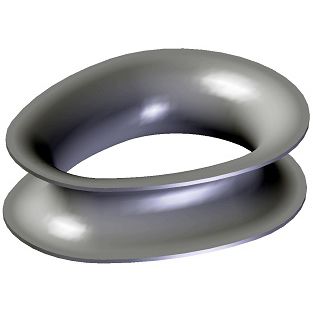 Sapatilha para cordas - K4 - GN Rope Fittings