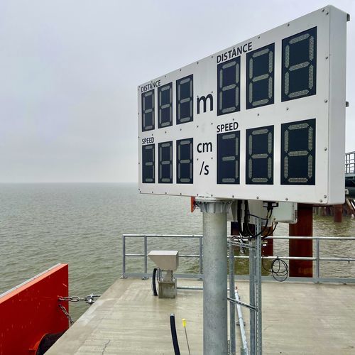 Sistema de atracação assistida para navio - BAS - Straatman Mooring Systems - para terminal portuário