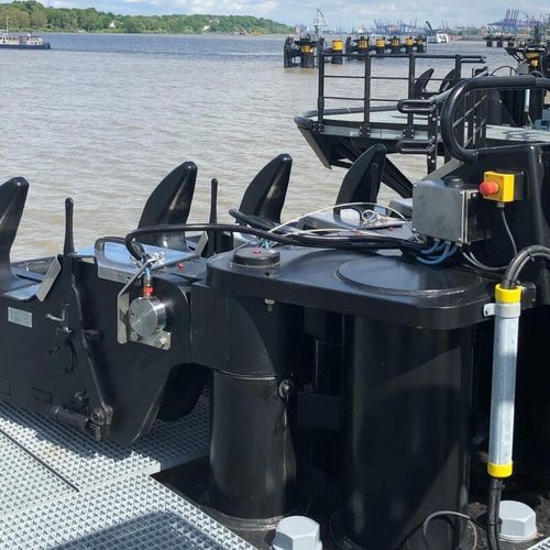 Sistema de controle para navio - MLMS - Straatman Mooring Systems - das tensões nos cabos de amarração