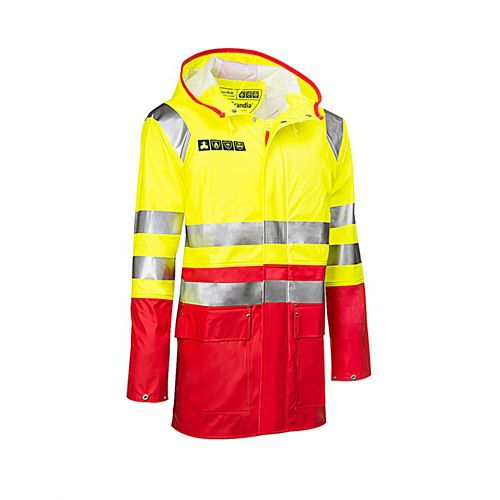 Jaqueta para uso profissional - ScanRain Reflect FR 001 - Scandia Gear Europe - respirável / com capuz