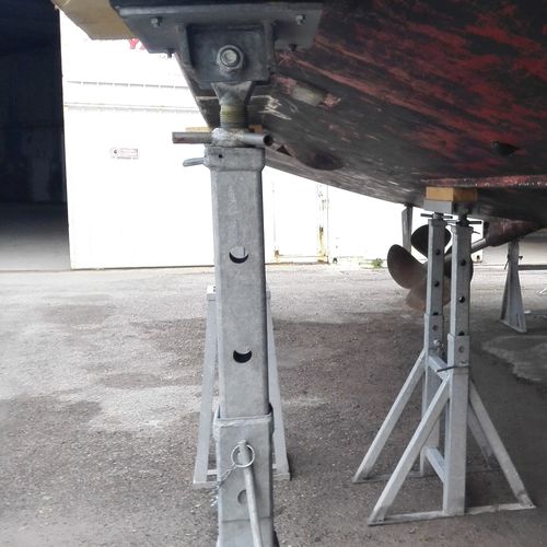 Cavalete de apoio para barco - CSR 010 - fgm tecnology - ajustável