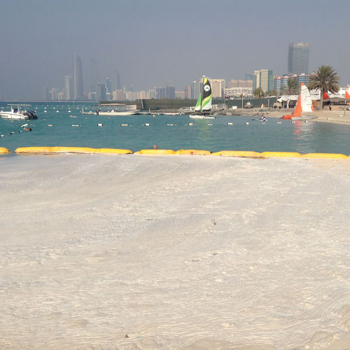 Barreira de contenção - EFOB - Ecocoast - flutuante / em espuma / para rio