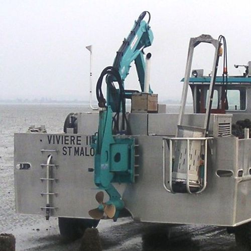 Propulsor leme - 950HD-R-06 - DWG Trading - externo / para barco / hidráulico