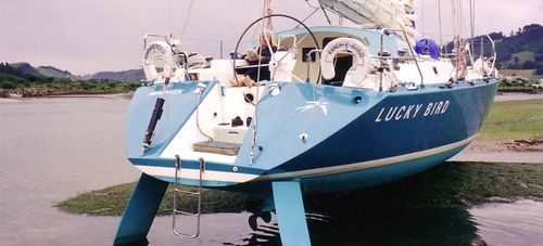 Veleiro de cruzeiro - 42 - Atlantic - com cockpit central / com quilha retrátil