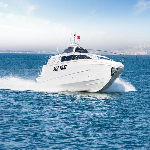 Barco profissional táxi aquático - SEA 35 - MERCAN YACHTING - com motor de centro