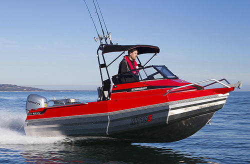 Lancha walkaround com motor de popa - 1850 FISHER - Stabicraft - de pesca esportiva / máx. 6 pessoas