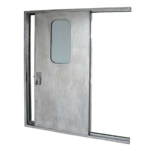 Porta para navio - Chongqing Guanheng Technology & Development - de correr / corta-fogo / em aço