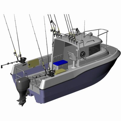 Barco profissional barco de trabalho - ST-5800 - Uniworkboats SIA - catamarã / com motor de popa