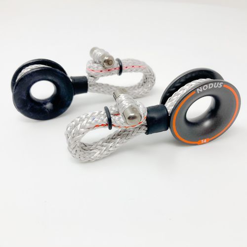 Manilha para veleiro reta - Block-shackle® - NODUS FACTORY - têxtil / com anel de fricção / em Dyneema®