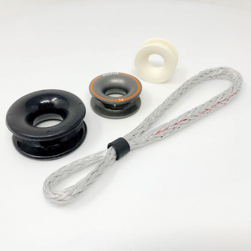 Dispositivo de fixação para veleiro - Loop Adjust® - NODUS FACTORY - autotravante / ajustável / têxtil