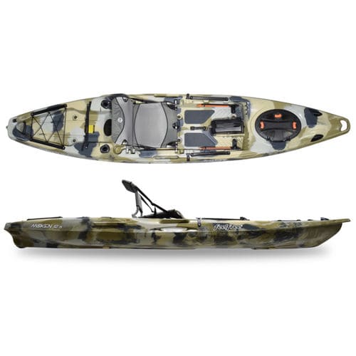 Caiaque aberto - MOKEN 12.5 V2 - Feelfree Gear - de pesca / oceânico / para adulto