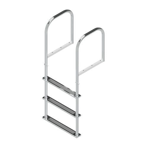 Escada para píer - L series - Stainless Dock Ladders - retrátil / fixa / pivotante