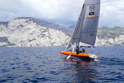 Veleiro de regata - Q23 - Quant Boats - com hidrofólio