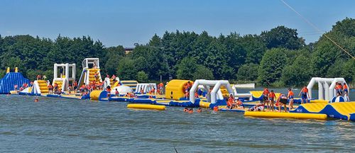 Parque aquático - S LINE 200 - Boost-Air - para centro náutico de lazer / inflável
