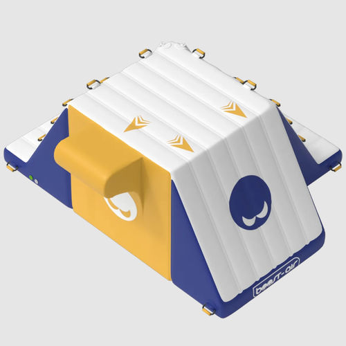 Equipamento de diversão aquática parede de escalada - BAQ-00330 - Boost-Air - escorregador / para centro náutico de lazer / inflável