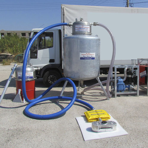 Sistema de vácuo para estaleiro naval - ScorVac 10L - New Naval Ltd. - de recolhimento de óleo derramado