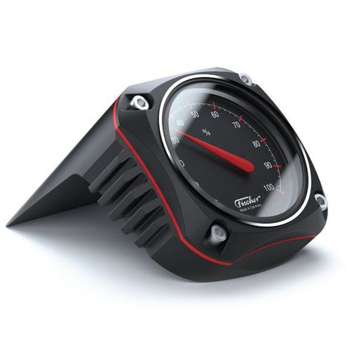 Higrômetro analógico - 1580H-06 - Feingerätebau K. Fischer GmbH - preto
