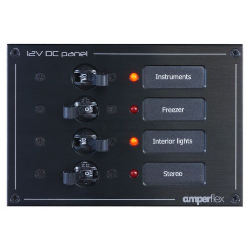 Quadro elétrico para barco - BP04H - amperflex - de corrente
