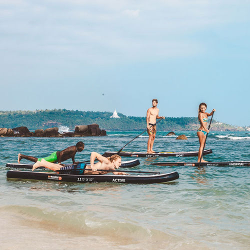 Prancha de SUP inflável - D7 11 - BS Marine - de surf / wind-sup