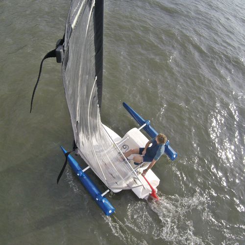 Barco de vela ligeira individual - MAORA - L' AQUAPHILE sarl - para dois tripulantes / de lazer / para escola