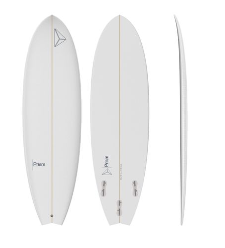 Prancha de surf Shortboard (pranchinha) - Fish 6'0 ESSENTIAL SERIES FCS 2 - Prism Surfboards - Fish / para nível intermediário / para nível avançado