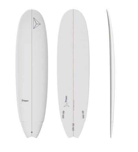 Prancha de surf Fish - Fish 7’4 ESSENTIAL SERIES FCS 2 - Prism Surfboards - para iniciante / para nível intermediário / para nível avançado