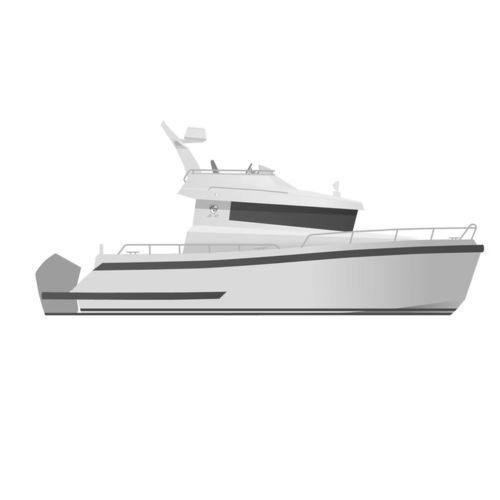 Lancha Express Cruiser com motor de popa - BY30 OB - Brizo Yachts - com flybridge / com cabine / com solário