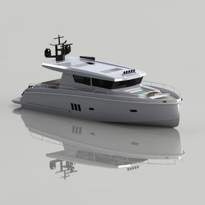 Iate a motor de cruzeiro - BY60 S-line - Brizo Yachts - esportivo / com hard-top / 3 cabines