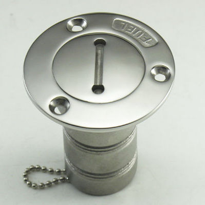 Bocal de abastecimento com trava - MM0503-0001 - Qingdao K-Wing Industry Co., Ltd - para tanque de combustível / em aço inoxidável