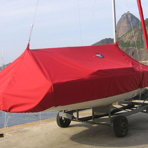 Capa para veleiro - Bailly - para barco / para casco / cinza