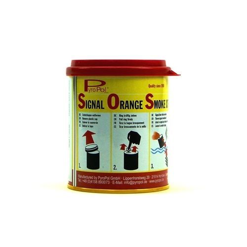 Sinal fumígeno laranja - 1-1294200 - PyroPol GmbH - para navio / SOLAS / MED
