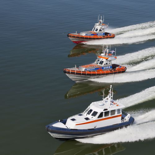 Barco profissional barco-patrulha - Valentijn class - HABBEKE SHIPYARD - barco salva-vidas / barco de trabalho / barco para transporte de pilotos