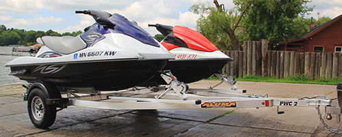 Carreta rodoviária - PWC2 - Aluma LTD - para jet-ski