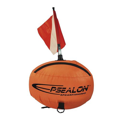 Boia de sinalização de mergulho - Torpedo - EPSEALON - em PVC / cilíndrica / laranja