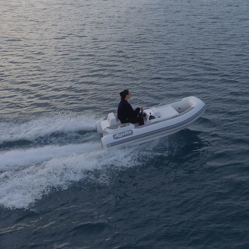 Barco inflável com hidrojato - 280E - Agilis Jettenders - elétrico / semirrígido / esportivo