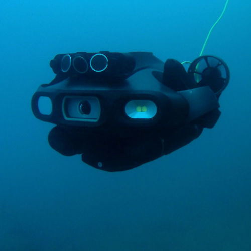 Drone submarino para estudos oceanográficos - FIFISH E-MASTER - Shenzhen Qi Yuan Science - para medições ambientais / para fotografia / para pesquisa científica