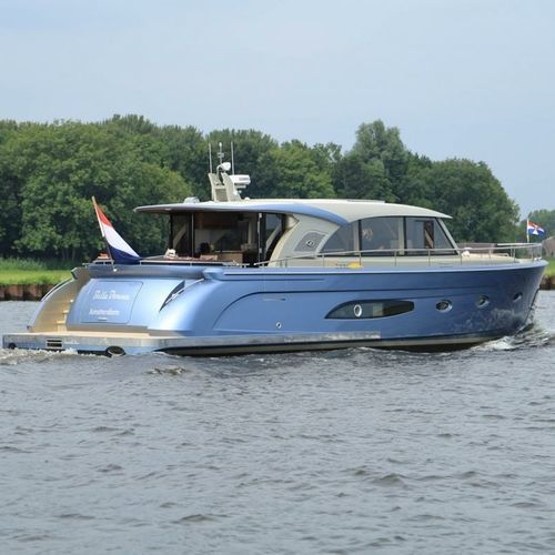 Iate a motor de cruzeiro - 54 Commander - Trimm Design BV - com hard-top / em aço